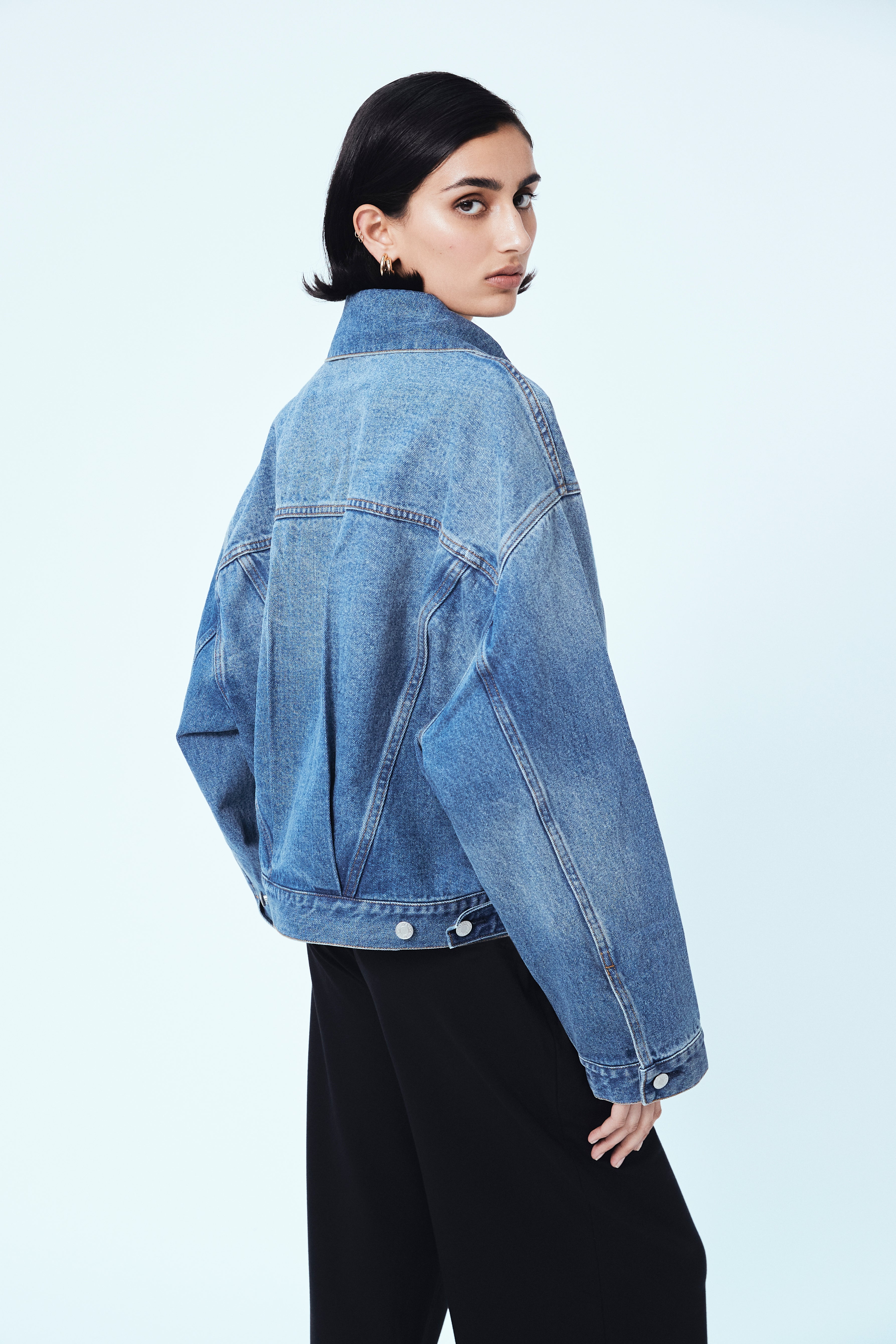 All Day Knit Denim Jacket – Willow House Boutique