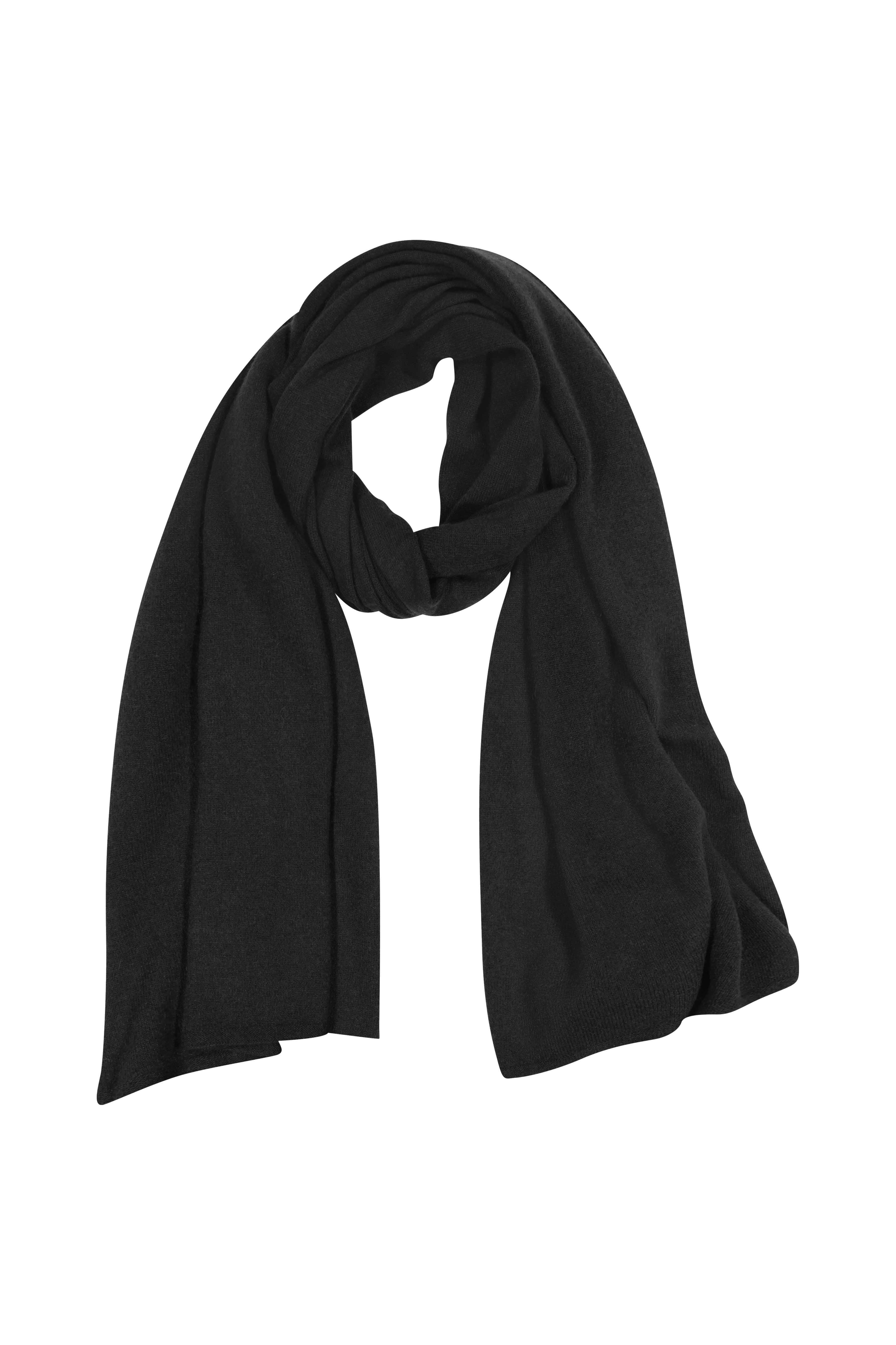 Black scarf hot sale wrap