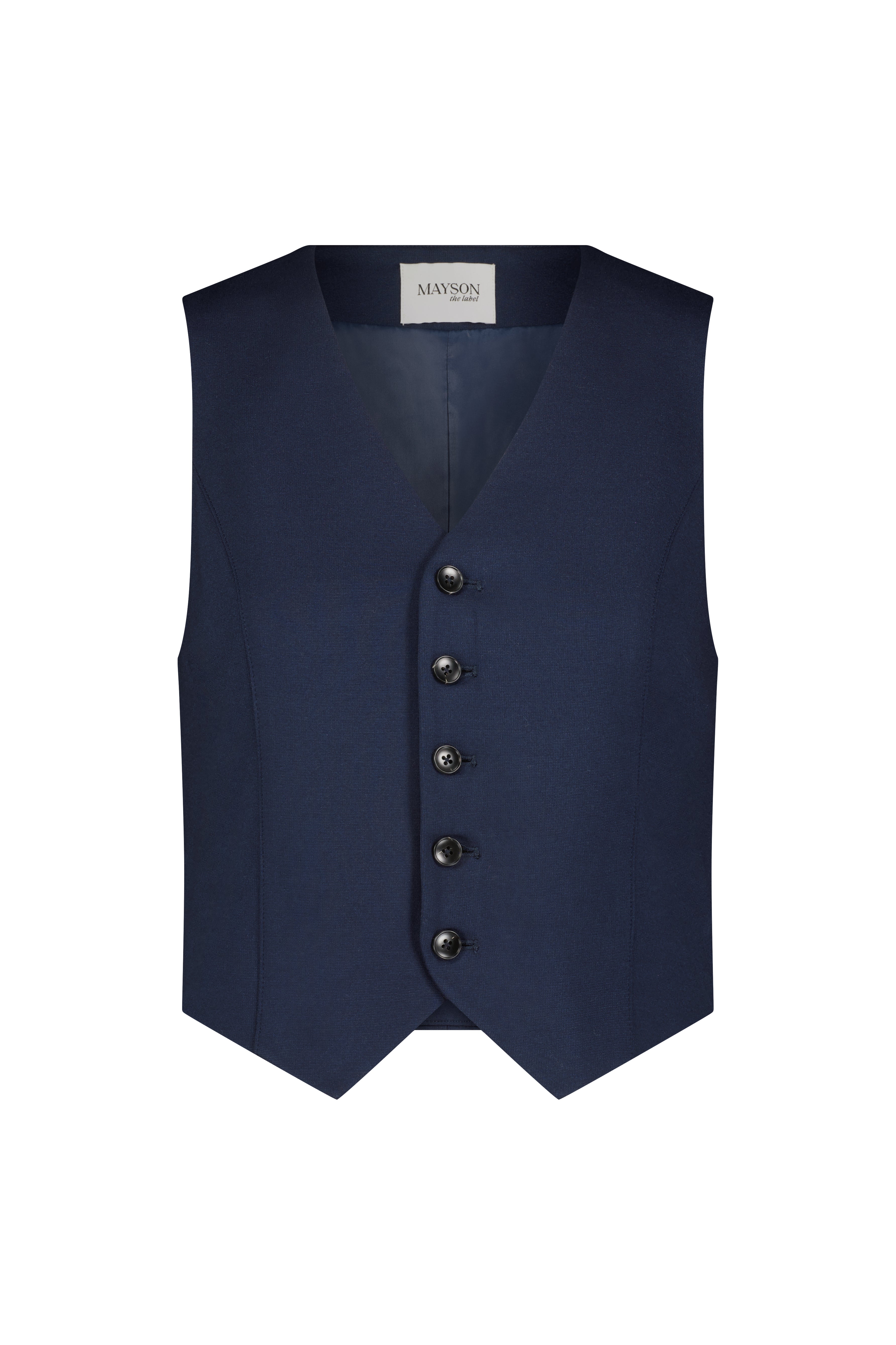 Dior Oblique Down Vest Navy Blue Technical Jacquard | DIOR